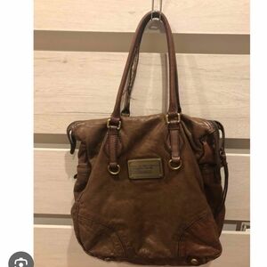 Marc Jacobs Brown Leather Tote